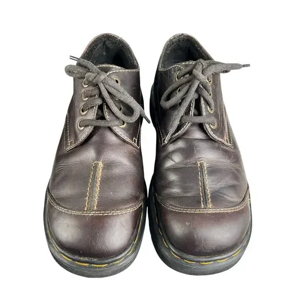 Vintage Dr. Marten’s Unisex Made In England Chunky Oxfords Size UK 8 US M 9 W 10
